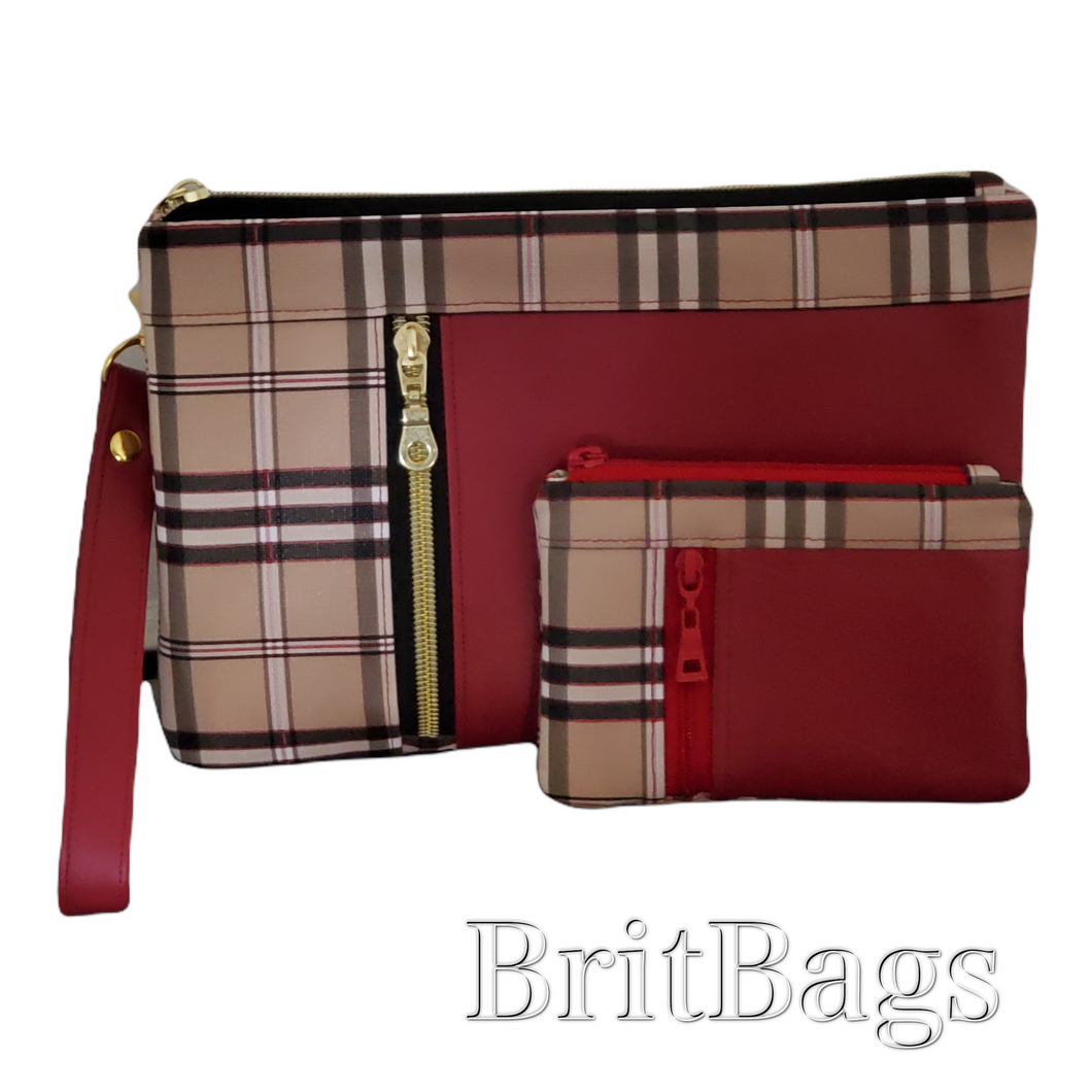 Victoria - Red Plaid